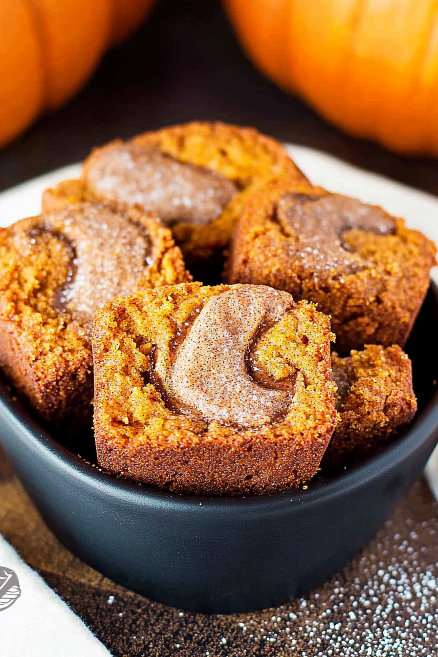 Delicious Cinnamon Swirl Pumpkin Bread