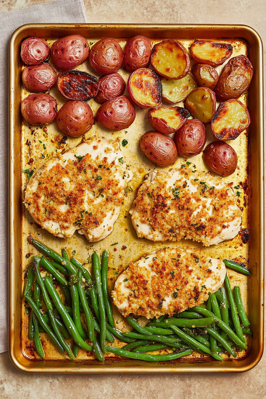 Delicious Parmesan Crusted Chicken
