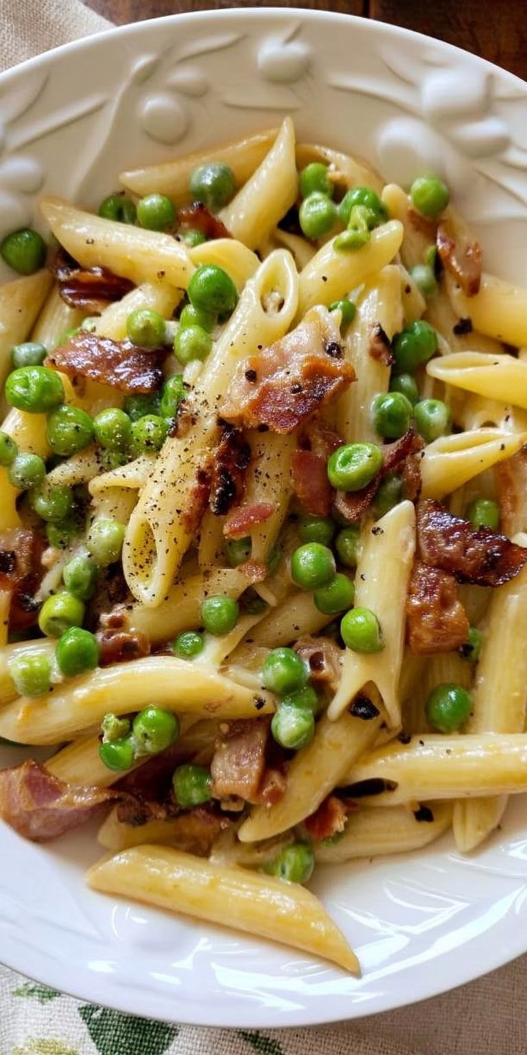 Penne Pasta – finished dish (hero)