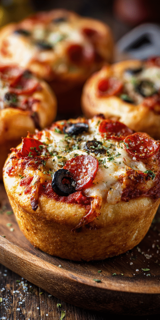 PIZZA CUPCAKES Recipe