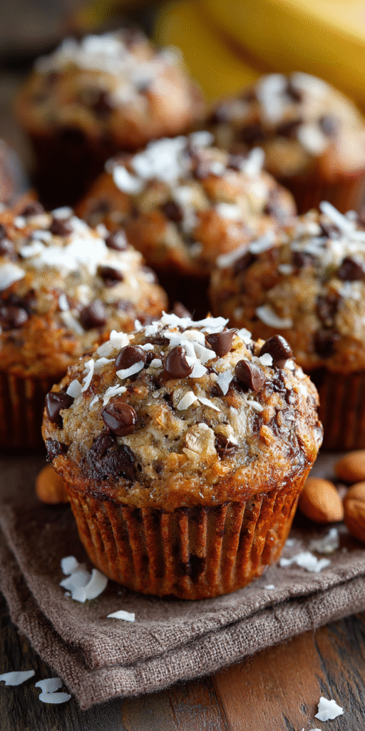 Banana Almond Joy Muffins – Chocolate & Coconut Twist Recipe