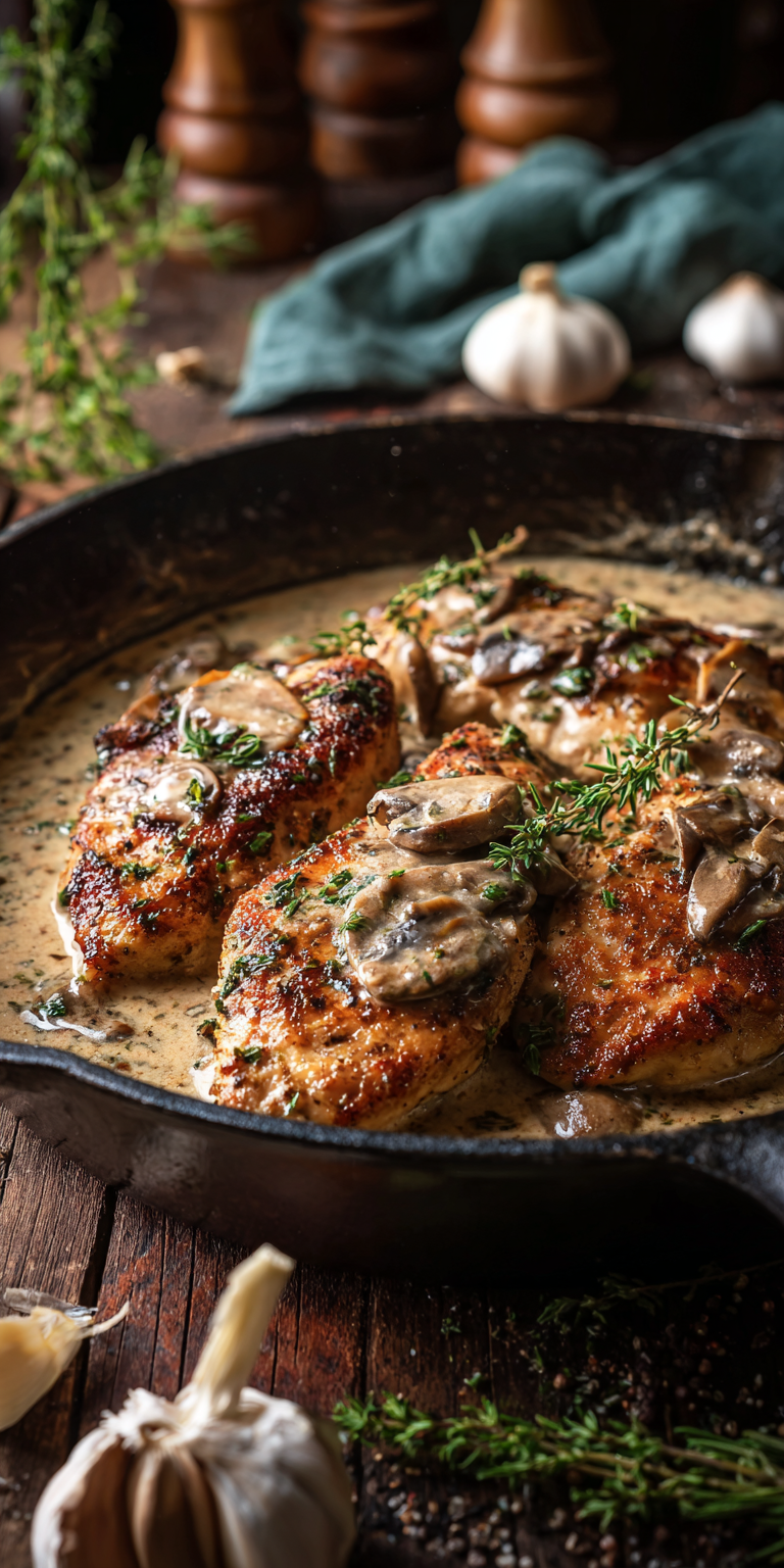 Butter-Packed Chicken Skillet – Comfort Food Favorite served warm with cozy spices
