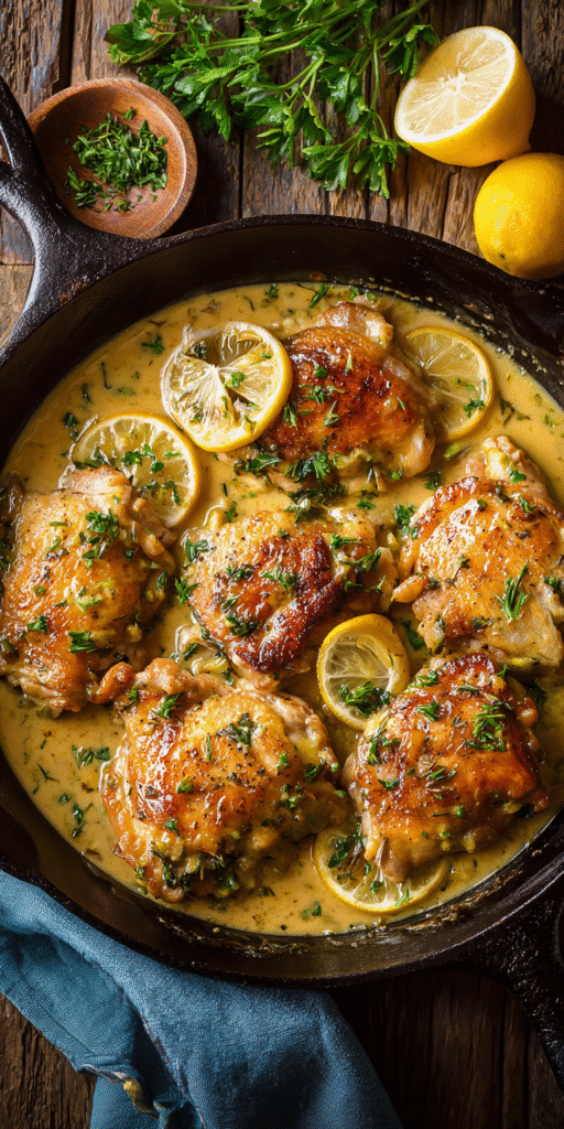 Cheesy Creamy Baked Chicken – Simple Weeknight Delight served warm with cozy spices