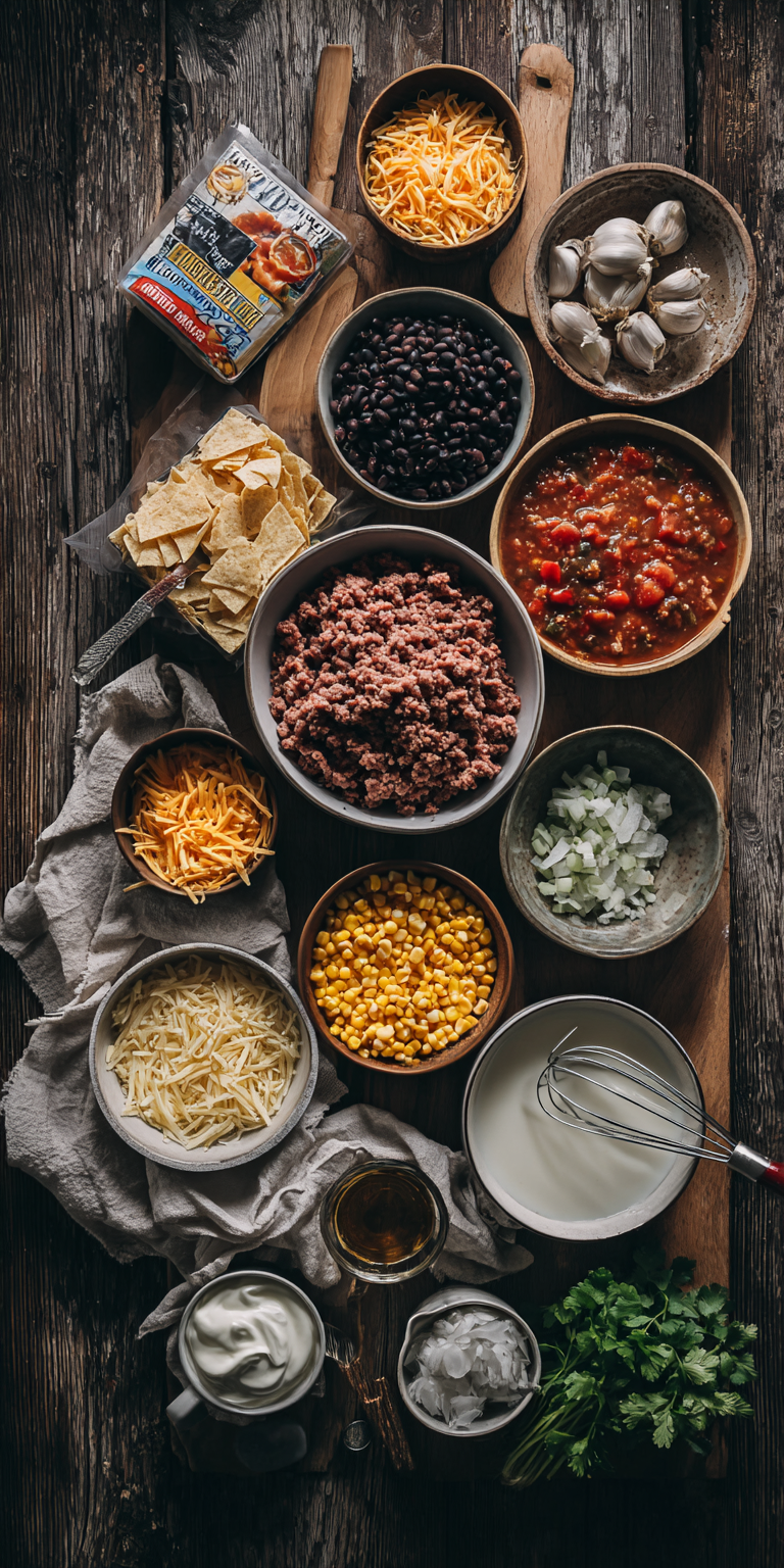 Cheesy Southwest Chicken Taco Soup – Flavorful Weeknight Comfort served warm with cozy spices