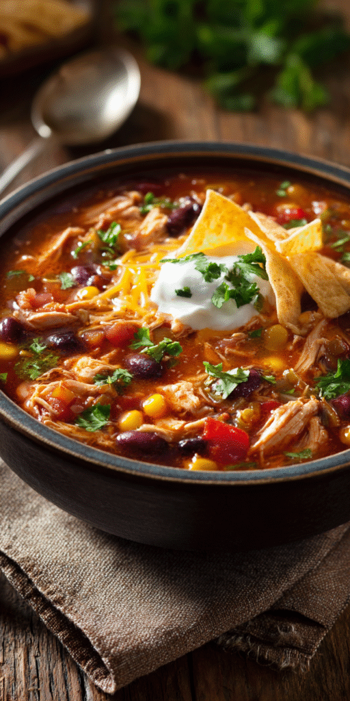 Chicken Taco Soup – One-Pot Cozy Dinner Everyone Loves Recipe