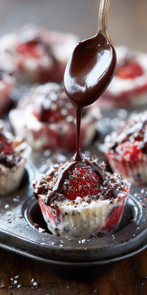 Chocolate Strawberry Yogurt Bites – Frozen Berry Bliss served warm with cozy spices