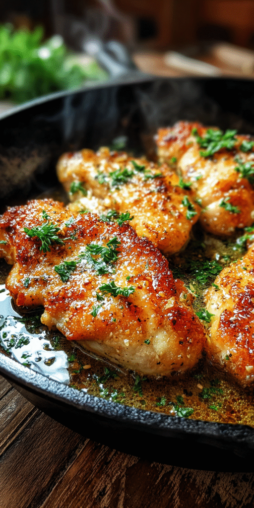 Crispy Garlic Chicken Breasts – Golden & Juicy