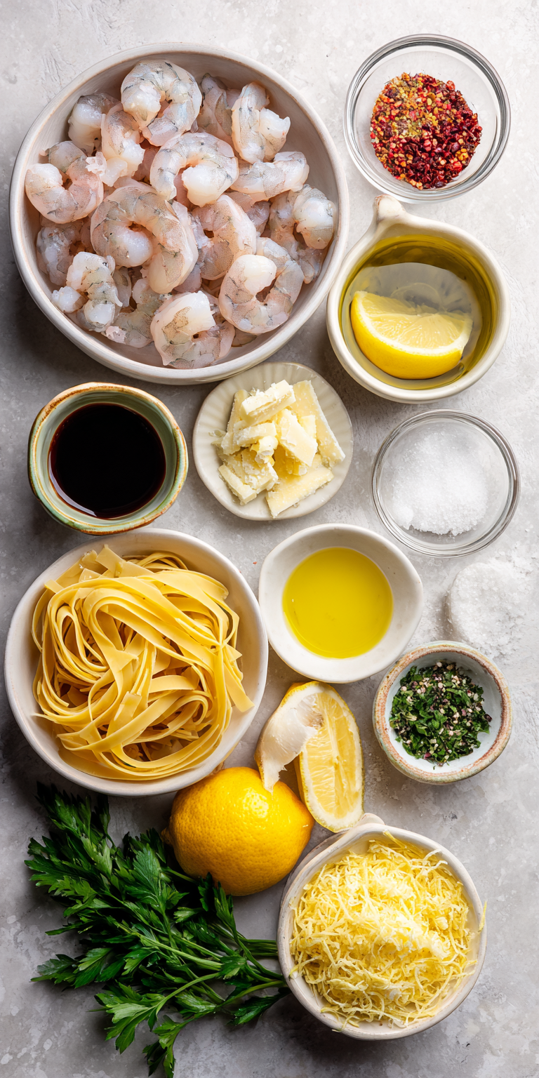 Dijon-Infused Shrimp Scampi – Bold & Tangy Flavor served warm with cozy spices