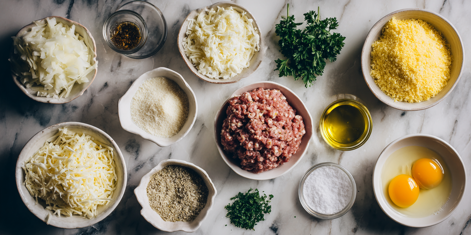 Garlic Parmesan Cheeseburger Bombs served warm with cozy spices