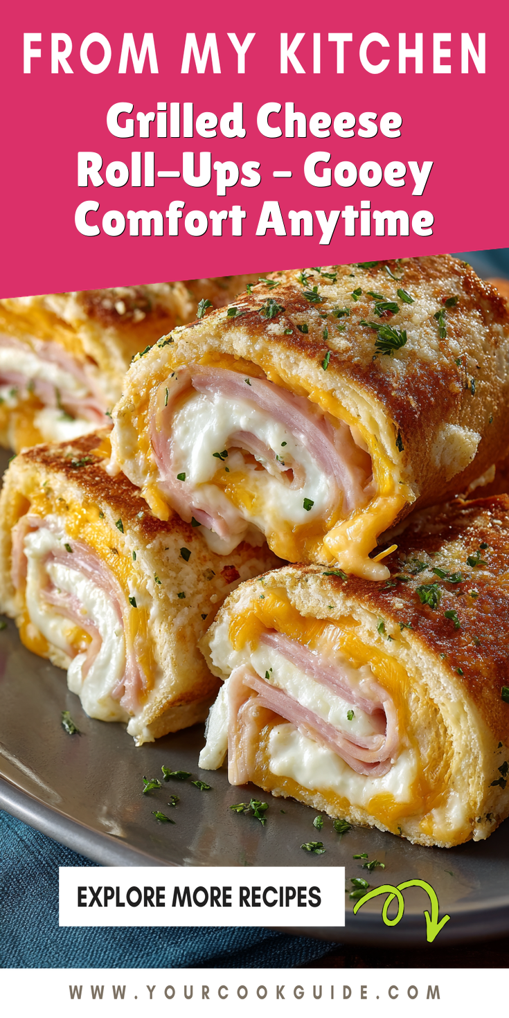 Grilled Cheese Roll-Ups – Gooey Comfort Anytime served warm with cozy spices