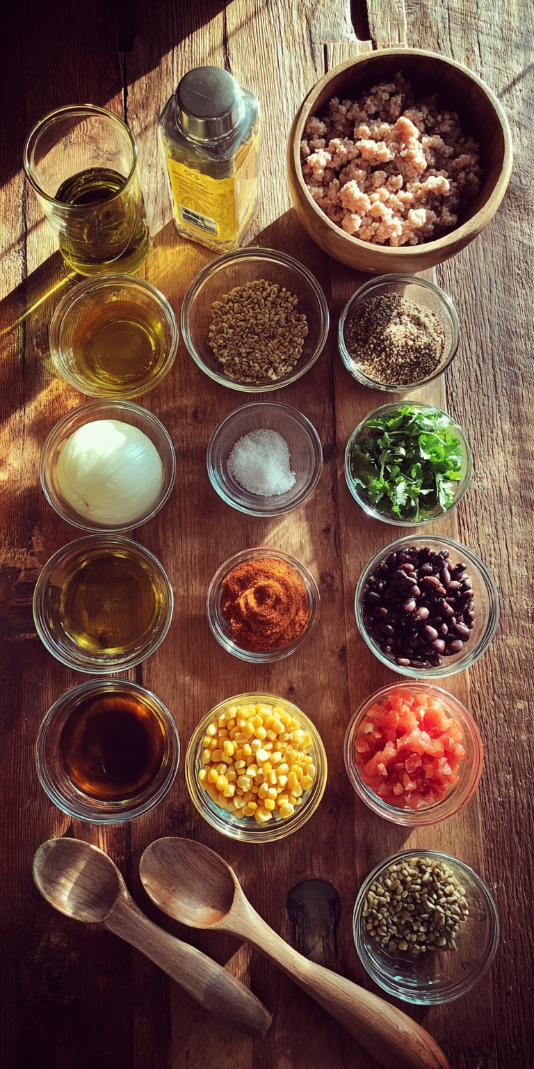 Hearty Taco Soup &ndash; Family-Friendly Weeknight Bowl served warm with cozy spices