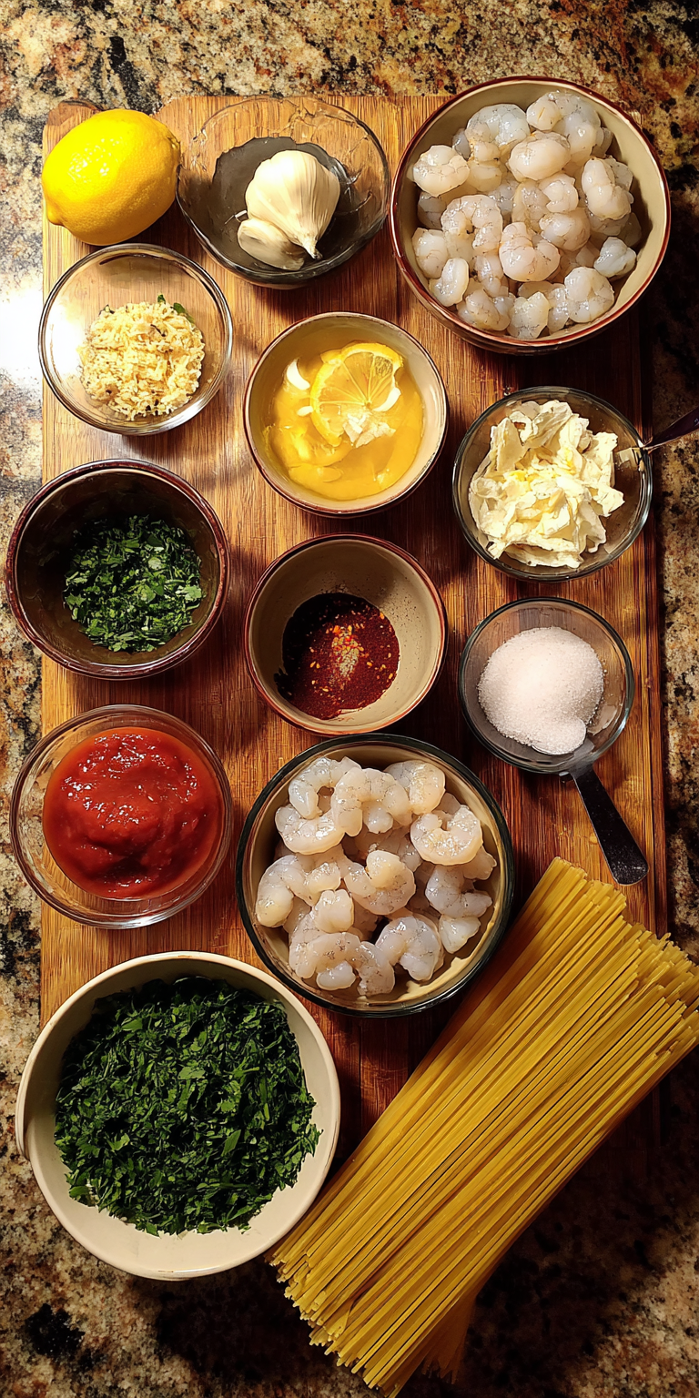 Spicy Bang Bang Shrimp Scampi &ndash; Sweet and Spicy Kick served warm with cozy spices