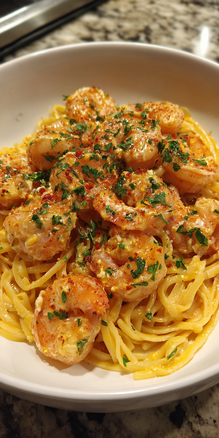 Spicy Bang Bang Shrimp Scampi &ndash; Sweet and Spicy Kick served warm with cozy spices