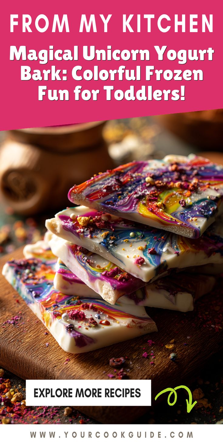 Unicorn Yogurt Bark – Colorful Frozen Fun for Little Ones served warm with cozy spices
