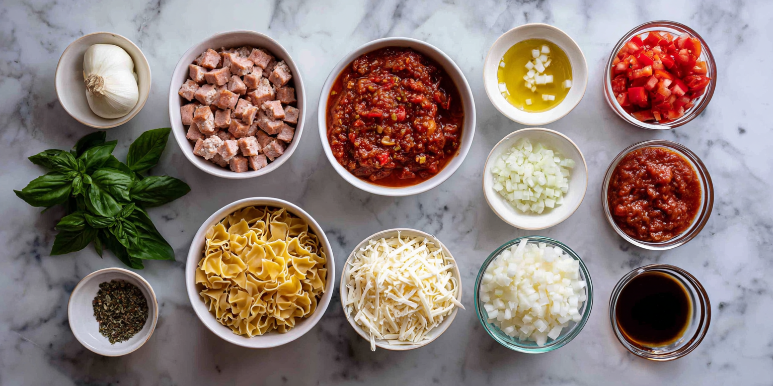 Zesty Italian Spicy Lasagna Soup served warm with cozy spices