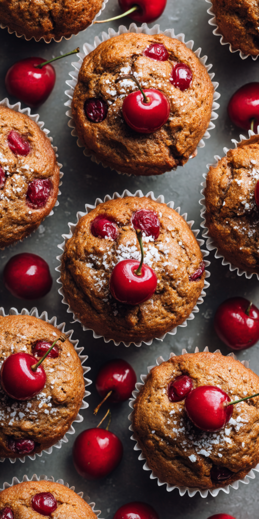 Cherry Banana Muffins Recipe