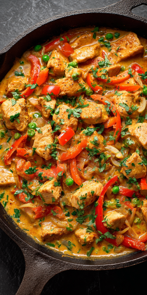 Coconut Curry Chicken Skillet Recipe