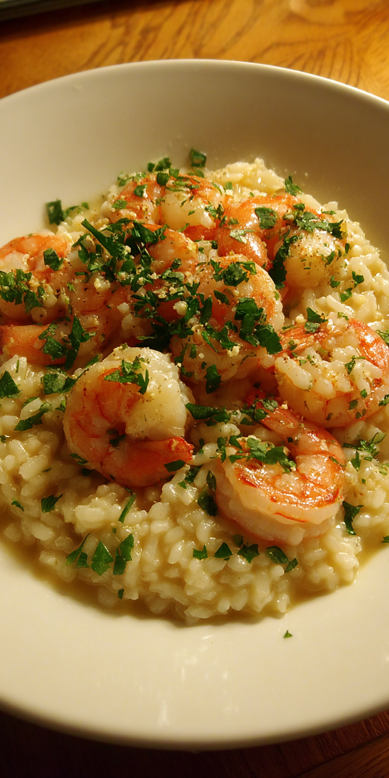 Shrimp Scampi Risotto Recipe