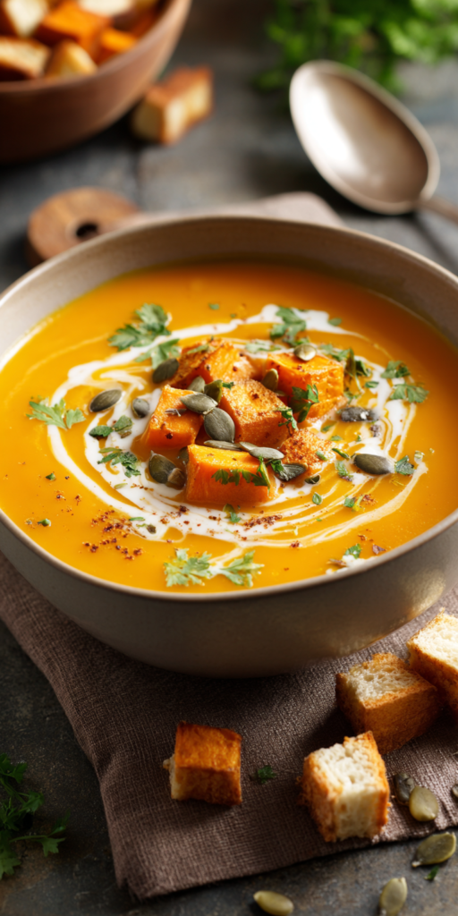 Healthy Sweet Potato Soup Recipe