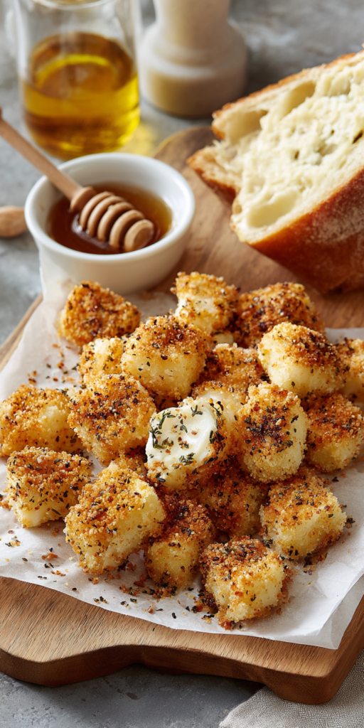 Parmesan Mozzarella Cheese Bites Recipe