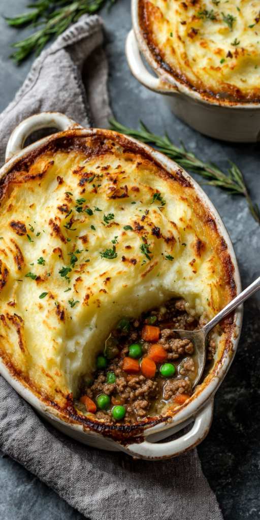 Ground Beef & Potato Shepherd’s Pie Recipe
