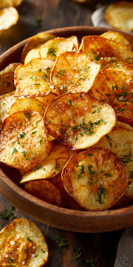 Homemade Potato Chips Recipe