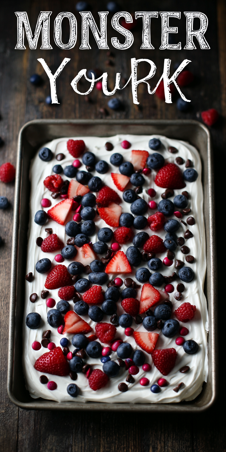 Monster Yogurt Bark served warm with cozy spices
