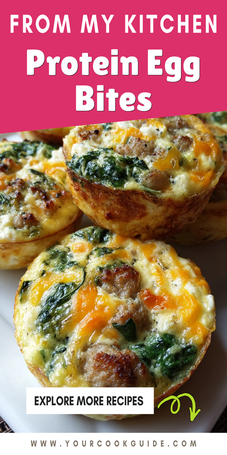 Protein Egg Bites served warm with cozy spices