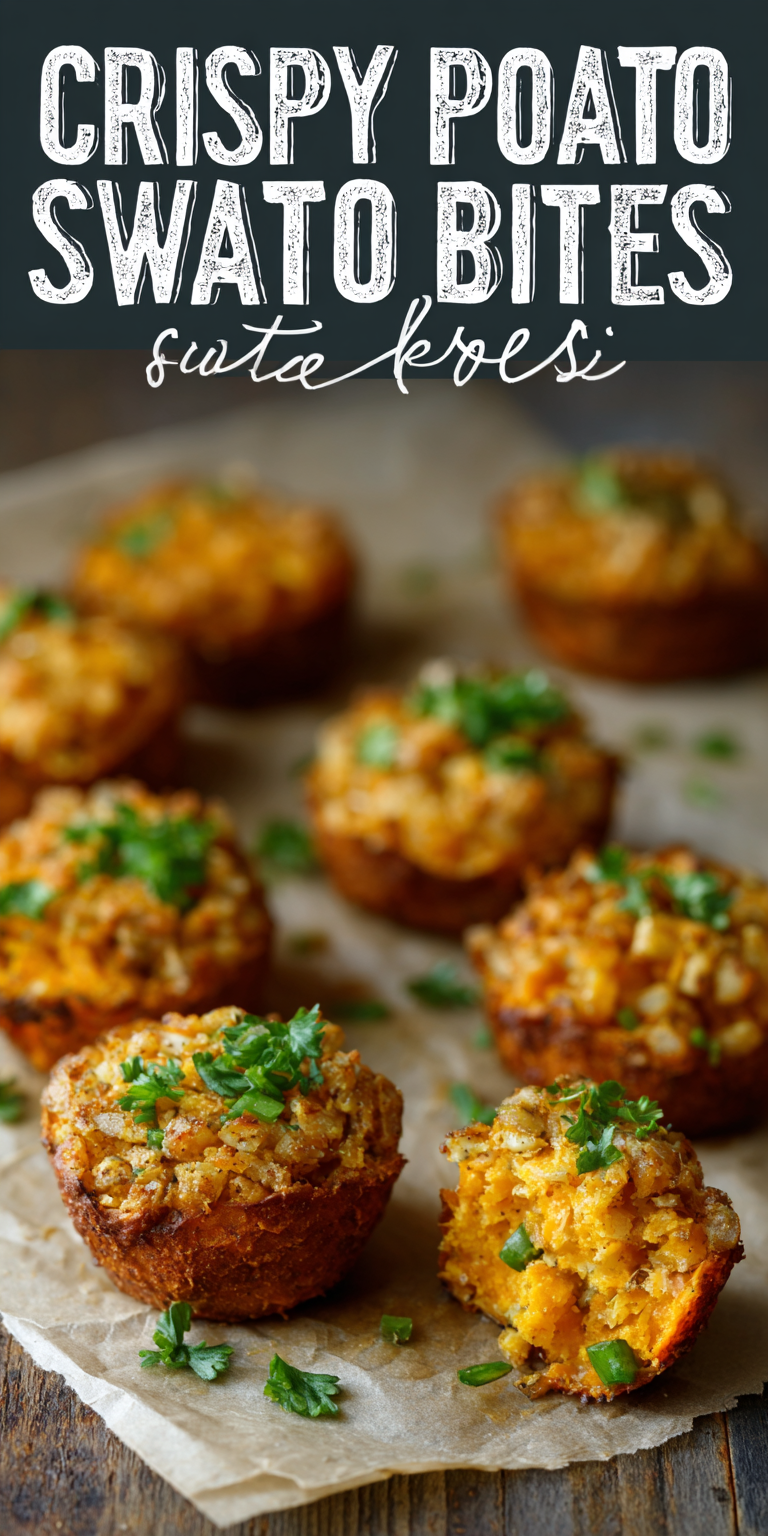 Sweet Potato Bites served warm with cozy spices