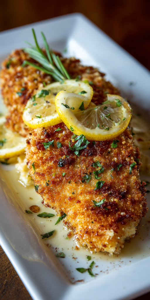 Lemon Pepper Panko Parmesan Chicken Recipe