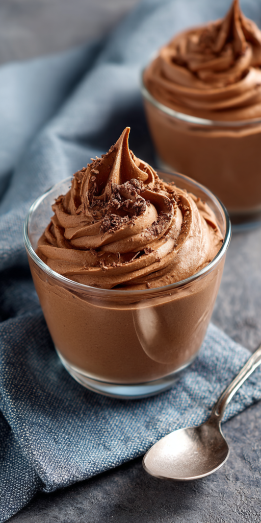 3 Ingredient Keto Chocolate Mousse Recipe