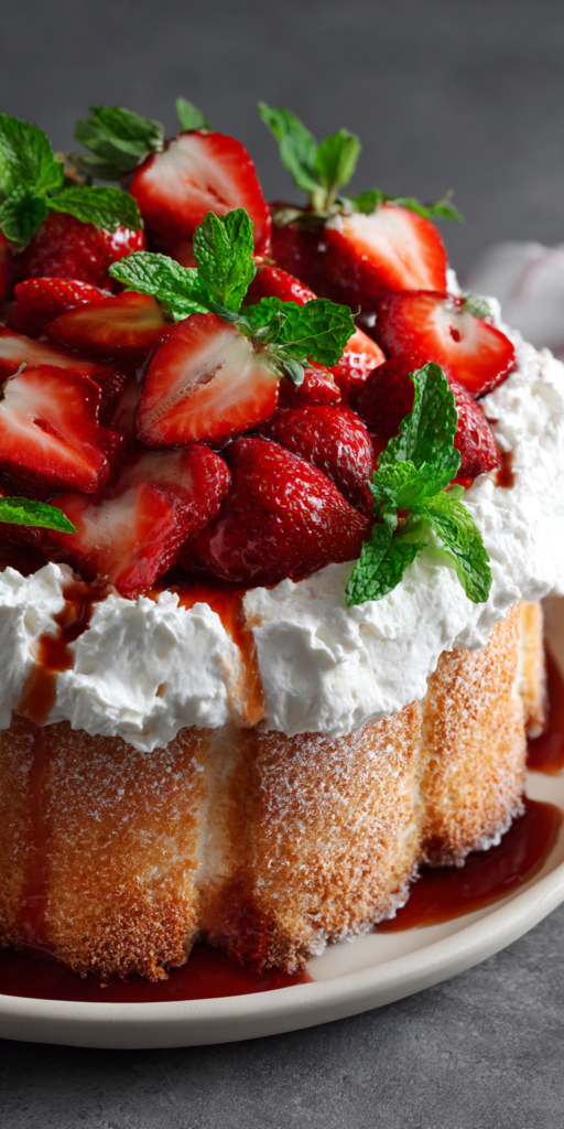 Angel Food Cake Strawberry Shortcake Recipe