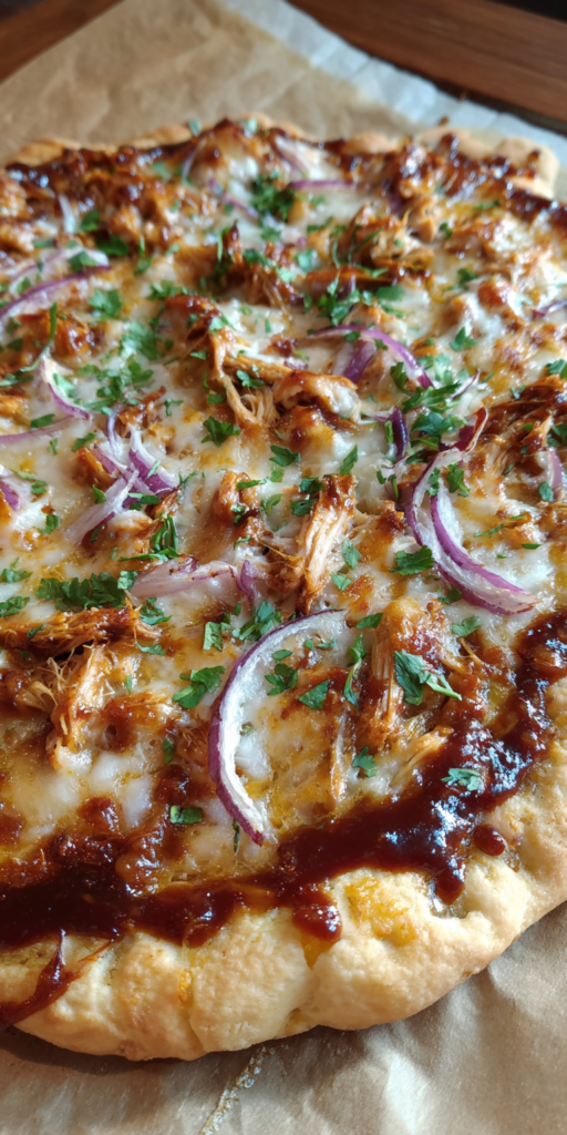 BBQ Chicken Pizza Simple and Quick Recipe
