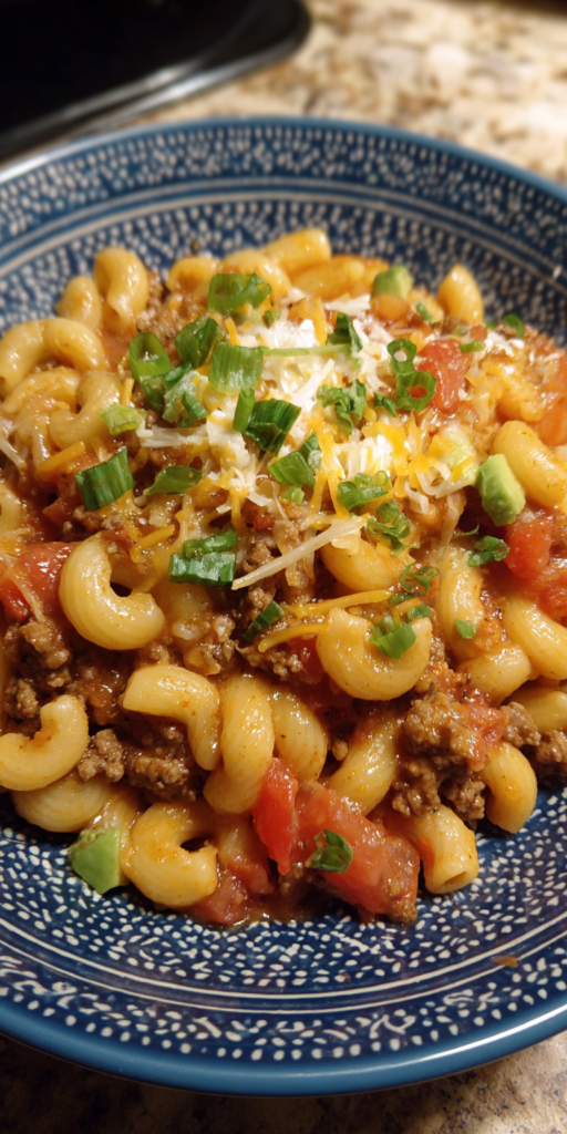Cheesy Taco Pasta Simple Recipe