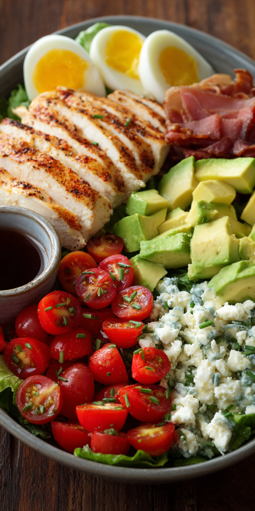 Classic Cobb Salad Lunch Bowl Recipe
