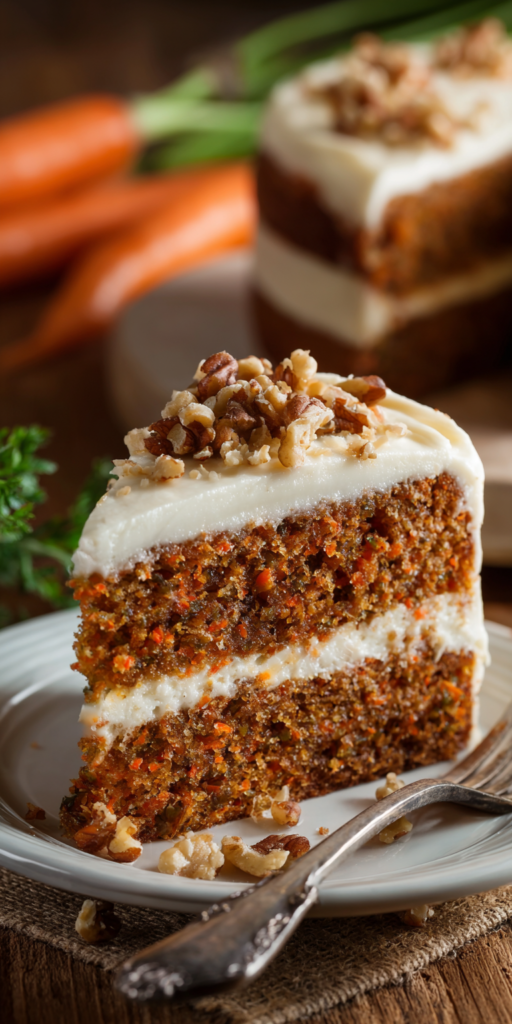 Classic Homemade Carrot Cake Recipe