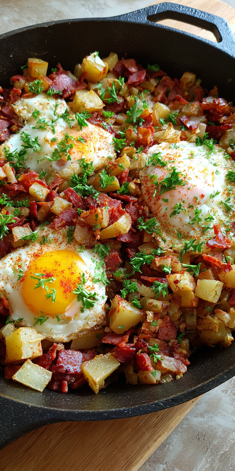 Corn Beef Breakfast Ideas served warm with cozy spices