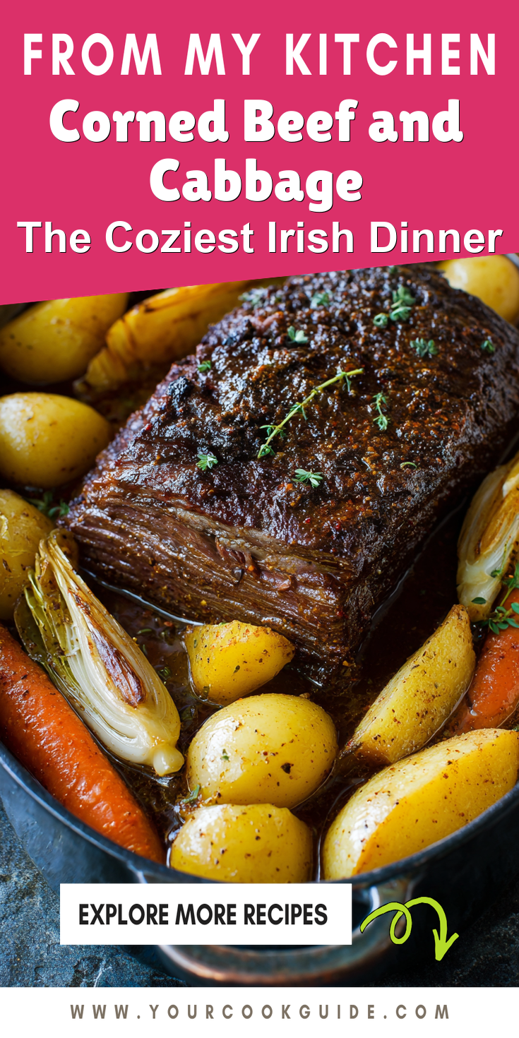 Corned Beef and Cabbage served warm with cozy spices