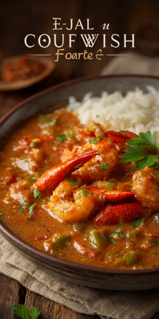 Crawfish Etouffee Cajun Seafood Recipe