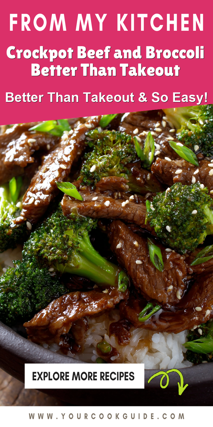 Crockpot Beef and Broccoli Better Than Takeout served warm with cozy spices
