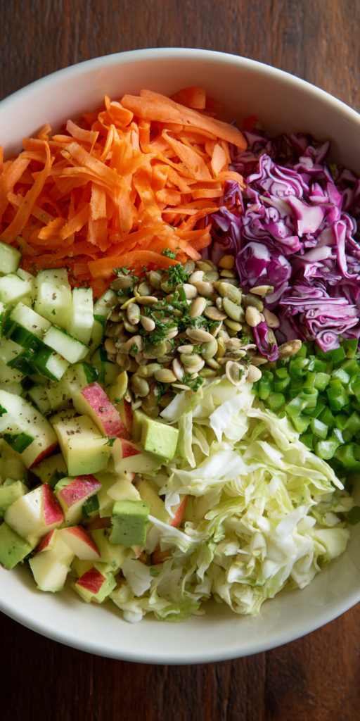Detox Crunch Chopped Salad Bowl Recipe