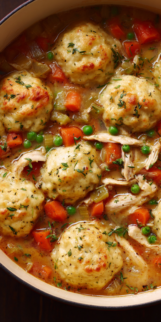 Drop Dumplings Chicken Stew Recipe