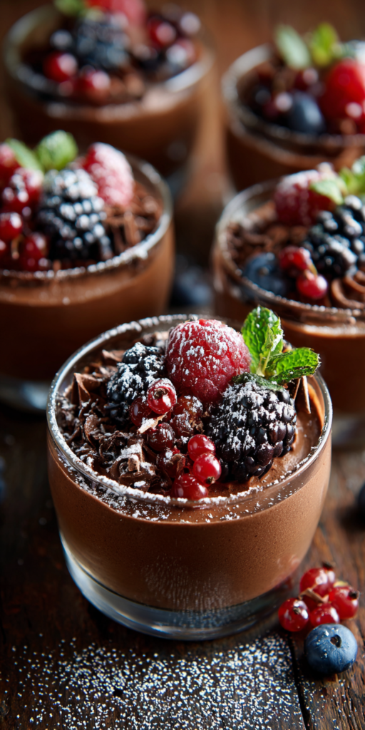 Easy Chocolate Mousse Dessert Cups Recipe