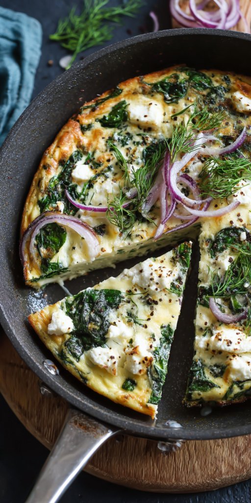 Egg White Frittata High Protein Low Calorie Recipe