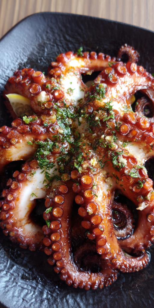 Grilled Octopus Mediterranean Seafood Recipe