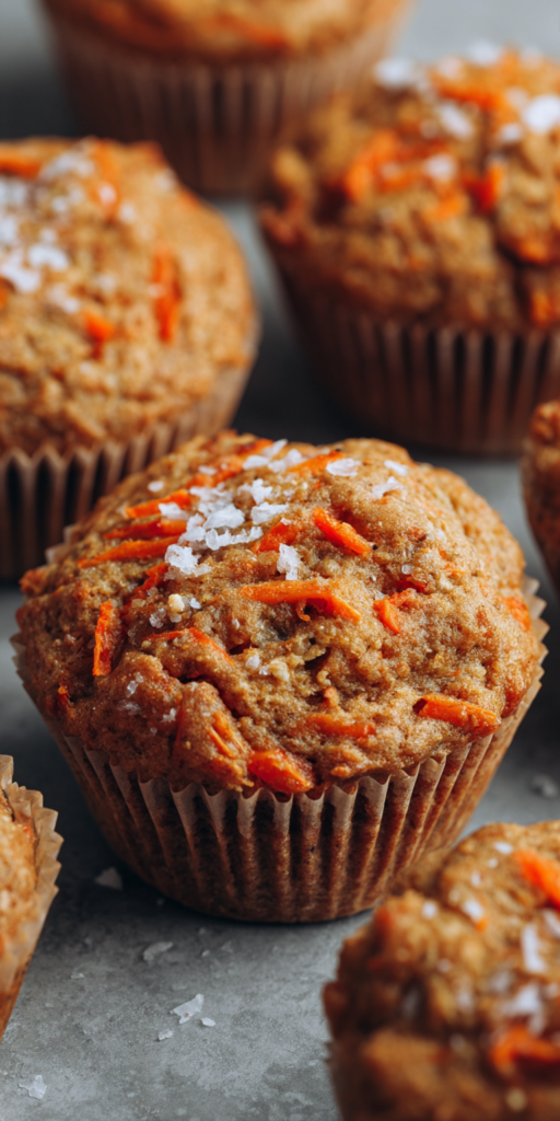 Healthy Carrot Cake Muffins Sweet Treats Recipe