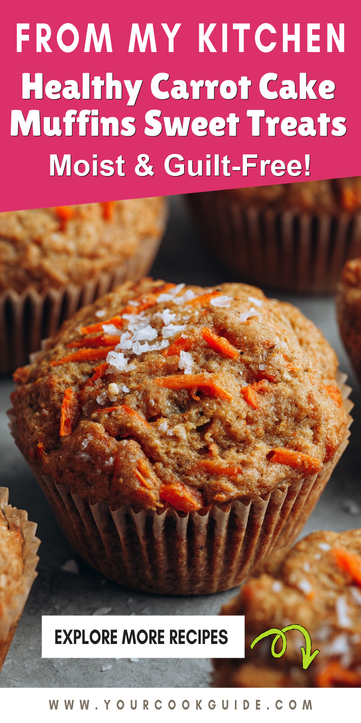 Healthy Carrot Cake Muffins Sweet Treats served warm with cozy spices