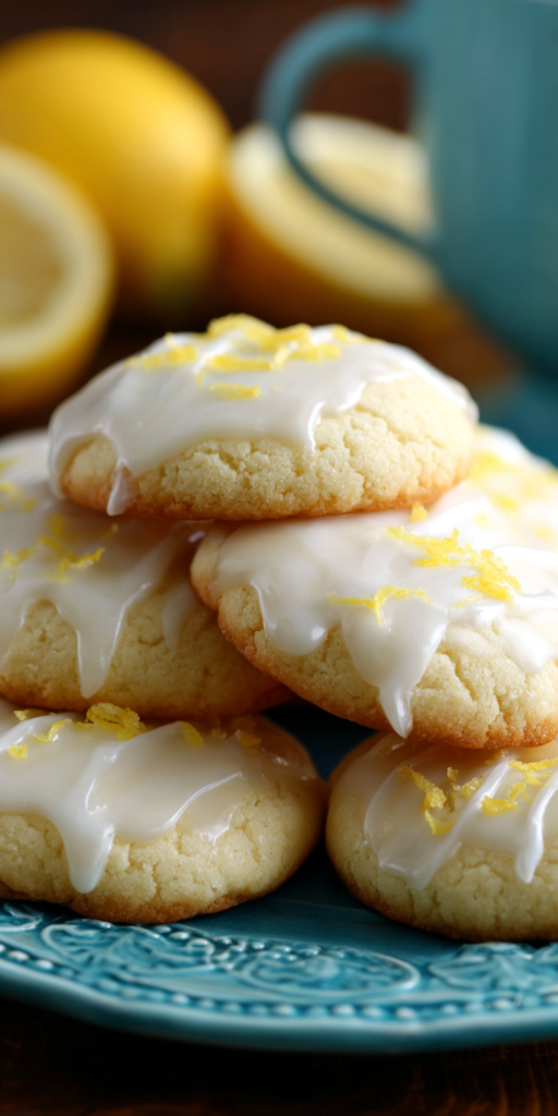 Lemon Ricotta Cookies with Glaze Recipe