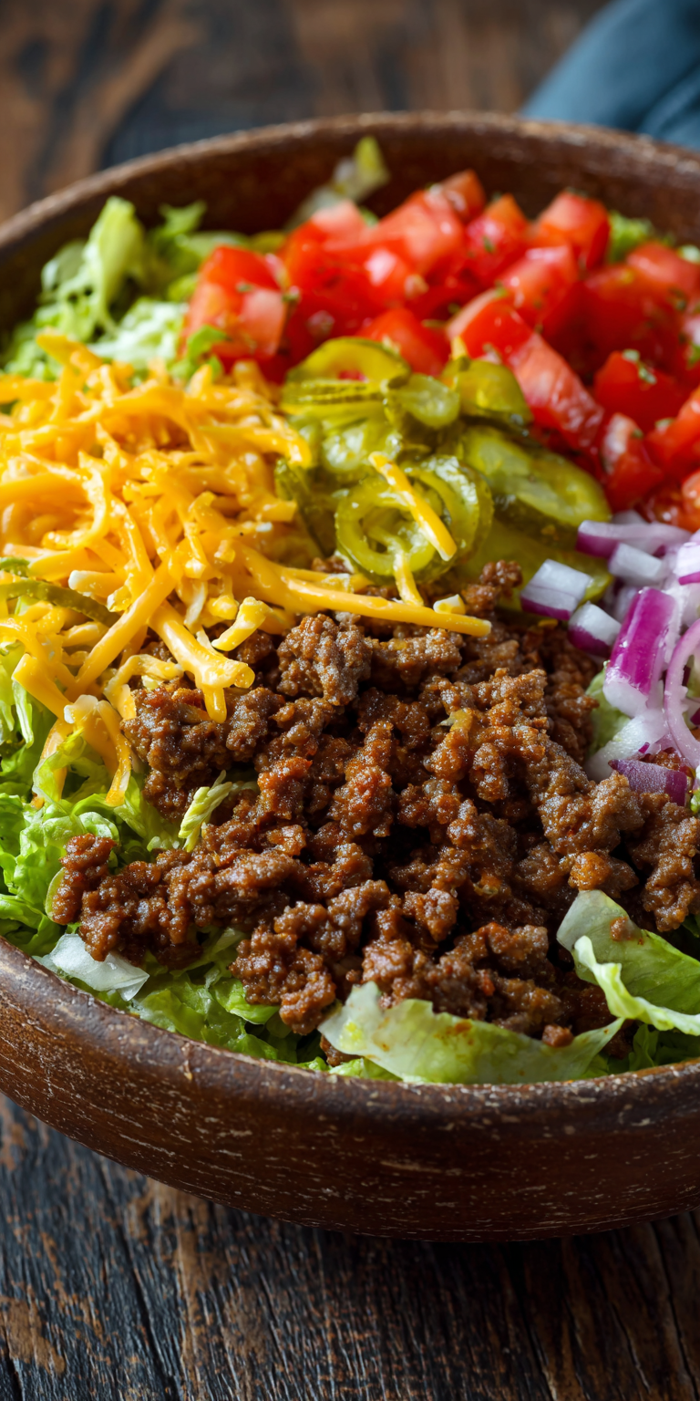 Loaded Burger Bowls Simple Recipe served warm with gentle spices and a cozy aroma
