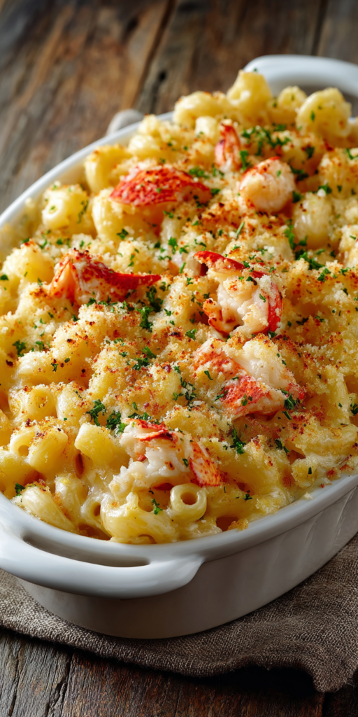 Lobster Mac and Cheese Seafood Pasta Recipe